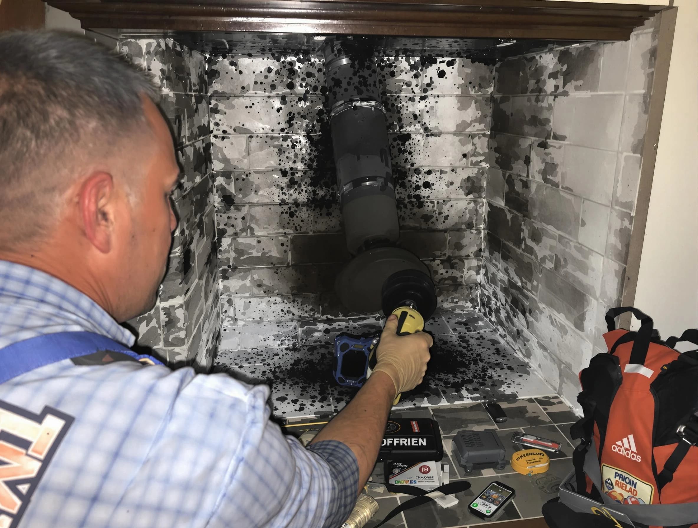 Creosote removal service by Lakeside Chimney Sweep in Lakeside, VA