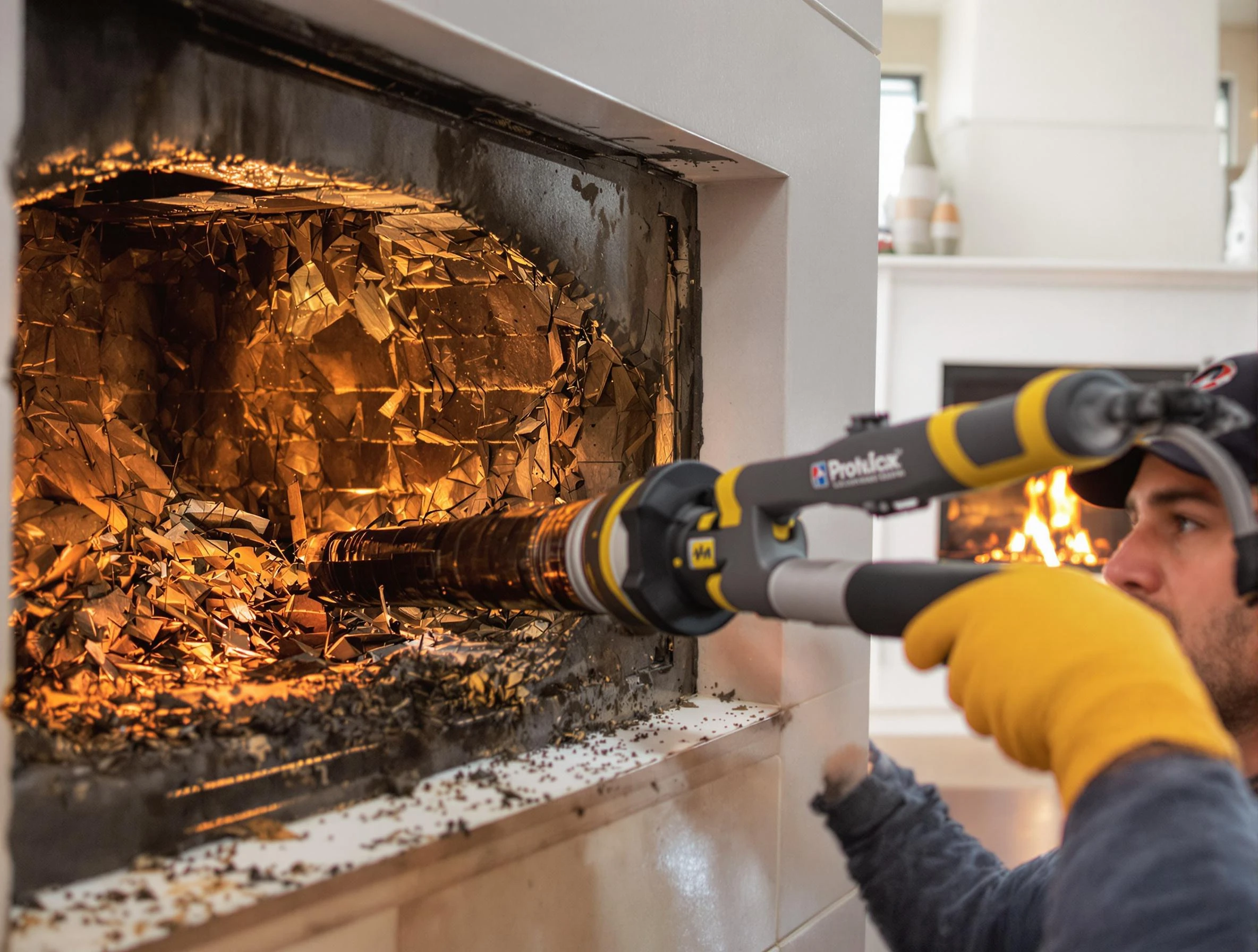Professional chimney cleaning by Lakeside Chimney Sweep in Lakeside, VA